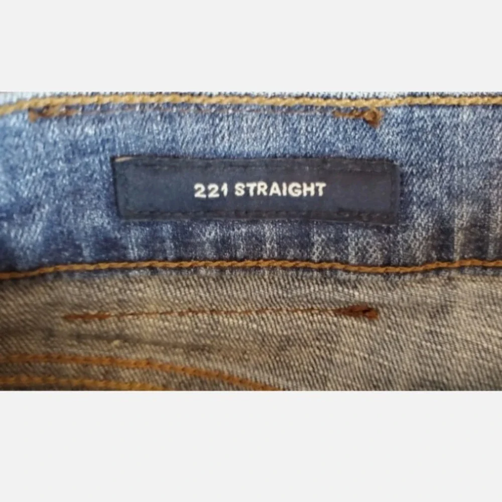 Lucky Brand 221 Straight Leg Jeans Men's Size 34/30‎ Blue Medium Wash